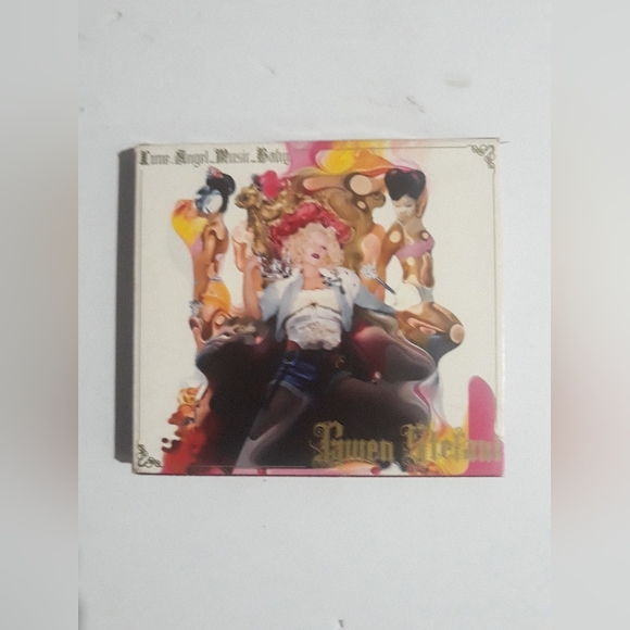 GWEN STEFANI Love Angel Music Baby DELUXE CD Limited Edition Blue Book Style - Picture 2 of 10